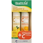 Health Aid Вітамін С Вітамін для підтримки імунітету, шкіри та антиоксидантної дії 1000 мг лимонно-апельсин 2 х 20 таблеток: ціни та характеристики