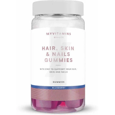 Myvitamins Hair, Skin & Nails Joint & Bone Health Supplement 60 желейных конфет Blueberry Jelly: цены и характеристики
