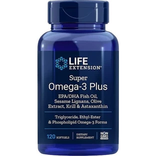 Life Extension Super Omega-3 120 софтгелей неароматизированных