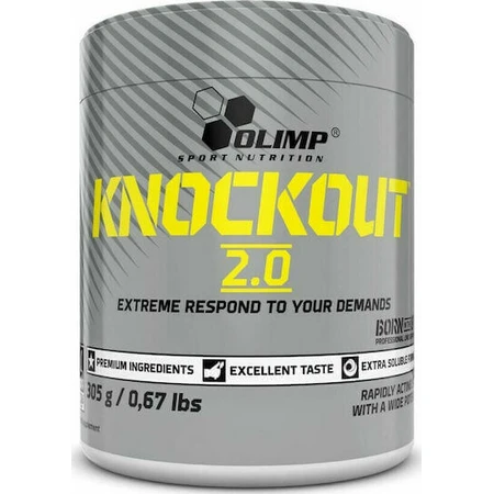 Olimp Sport Nutrition Knock Out 2.0 Pre Workout Supplement 305gr Pear Attack: цены и характеристики