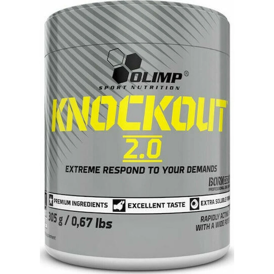 Olimp Sport Nutrition Knock Out 2.0 Pre Workout Supplement 305gr Pear Attack: цены и характеристики