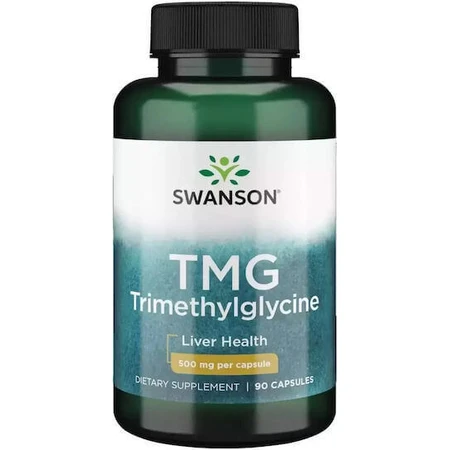 Swanson TMG Триметилгліцин 500 мг 90 капсул без смаку: ціни та характеристики