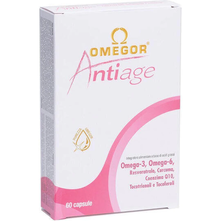 Uga Omegor Antiage 60 капсул без смаку: ціни та характеристики