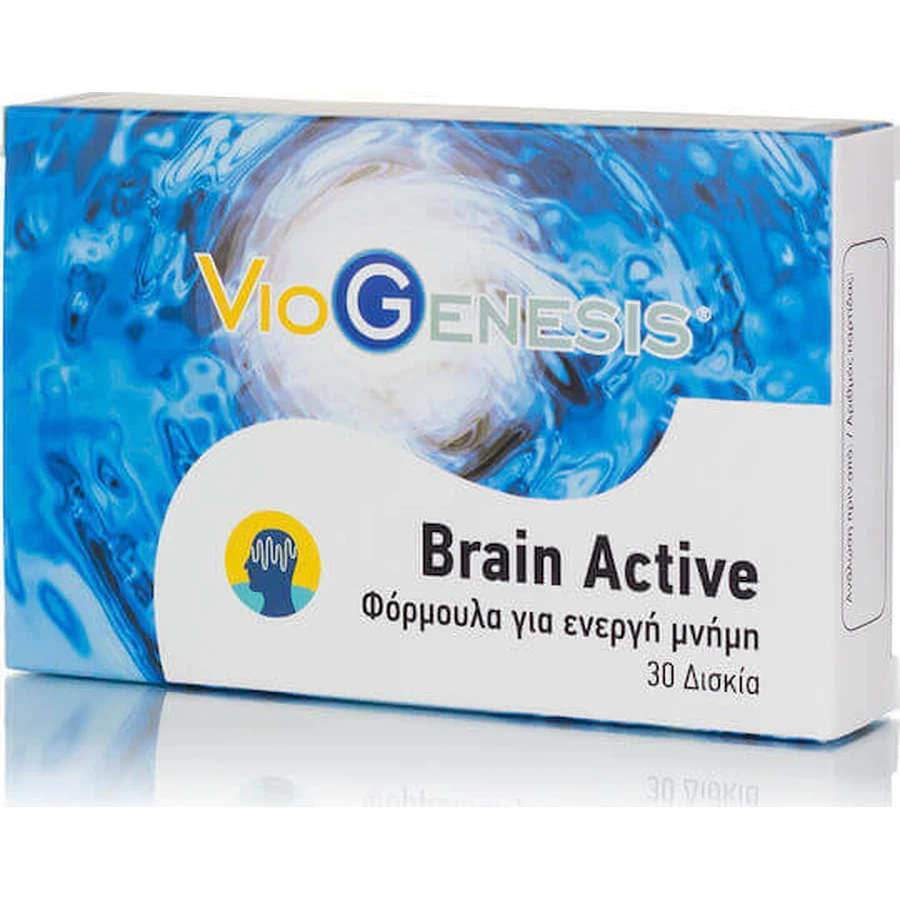 Viogenesis Brain Active Memory Supplement 30 табл.: цены и характеристики