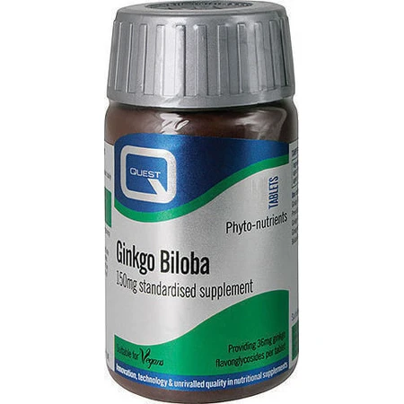 Quest Ginkgo Biloba 150mg 30 tabs: цены и характеристики