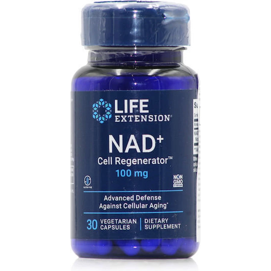 Life Extension NAD+ Cell Regenerator 100mg Специальная диетическая добавка 30 растительных капсул: цены и характеристики
