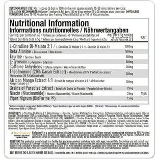 Per4m Energy Supplement Pre Workout 390gr Peach Sweets