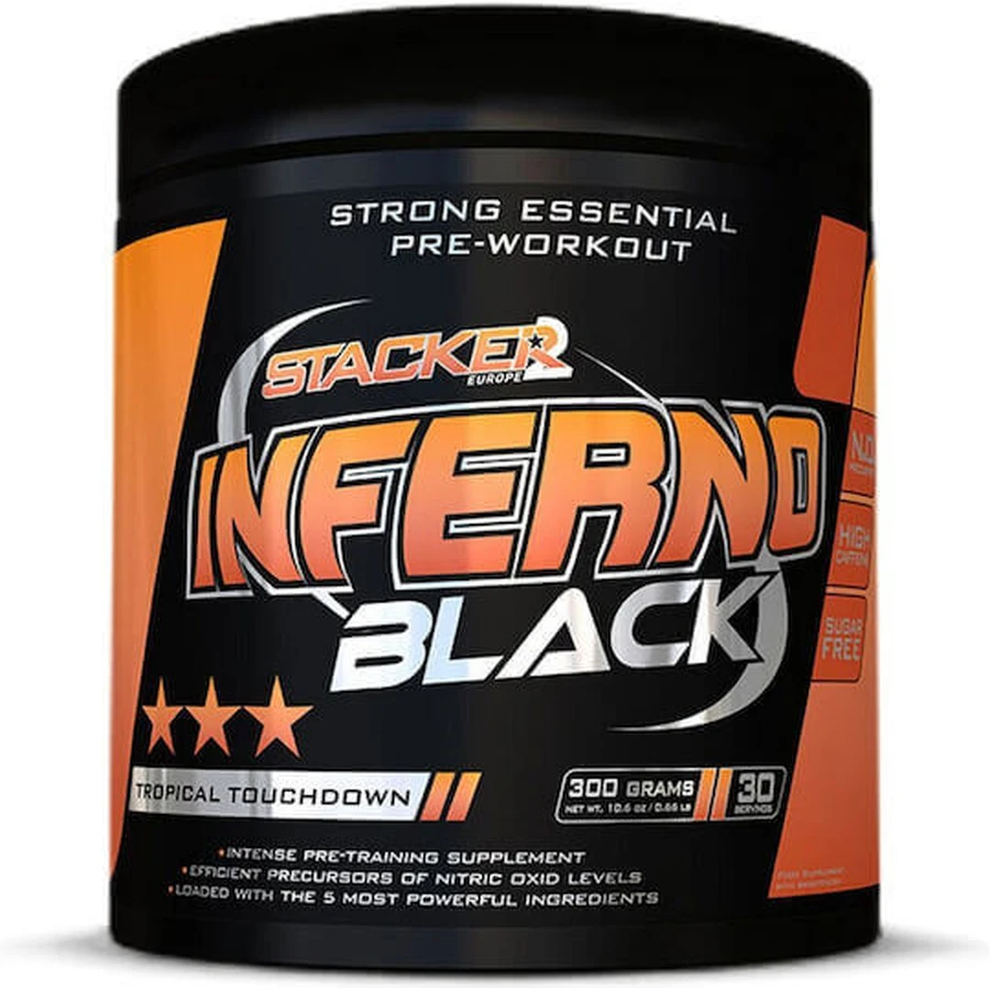 Stacker 2 Inferno Pre Workout Supplement 300gr Tropical Touchdown: цены и характеристики