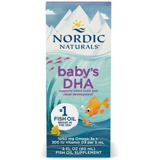 Рыбий жир Nordic Naturals Baby's Dha 60 мл неароматизированный