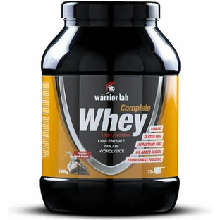 Warrior Lab Complete Whey Сывороточный протеин с креатином без глютена со вкусом печенья и сливок 1 кг
