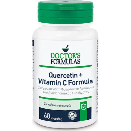 Doctor's Formulas Кверцетин + Вітамін С Формула 60 капс Енергія: ціни та характеристики