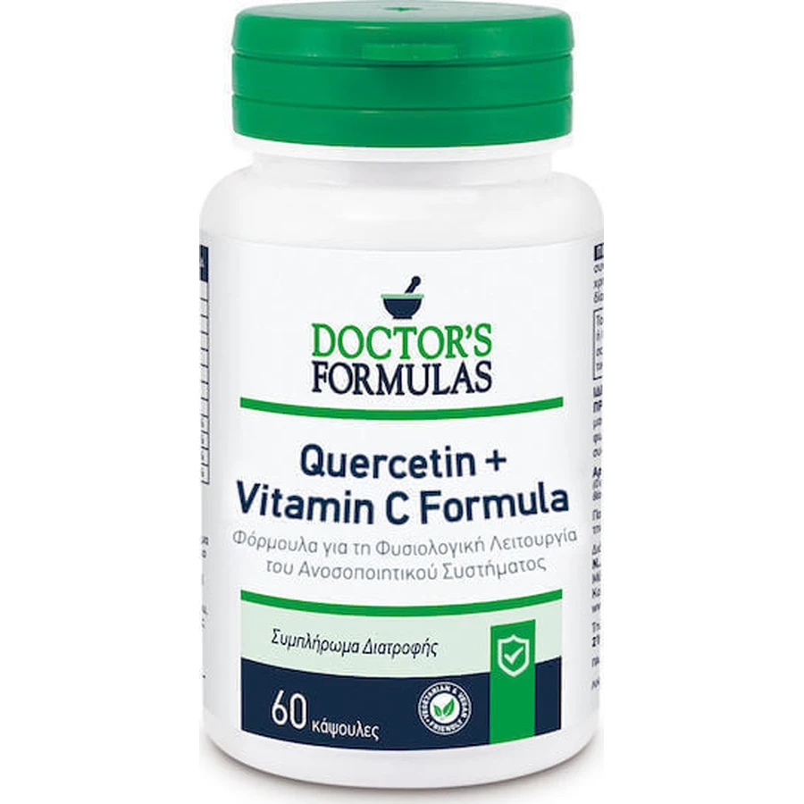 Doctor's Formulas Кверцетин + Вітамін С Формула 60 капс Енергія: ціни та характеристики