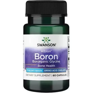Swanson Albion Добавка для здоров'я суглобів з бором та гліцином 60 капс.