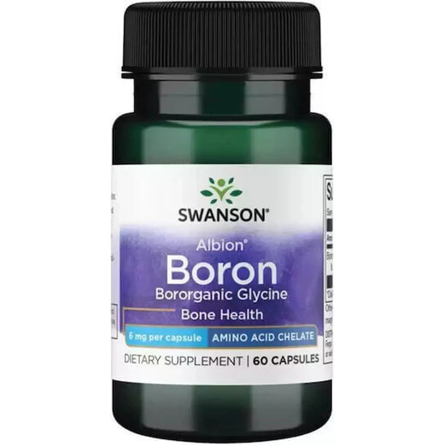 Swanson Albion Добавка для здоров'я суглобів з бором та гліцином 60 капс.: ціни та характеристики