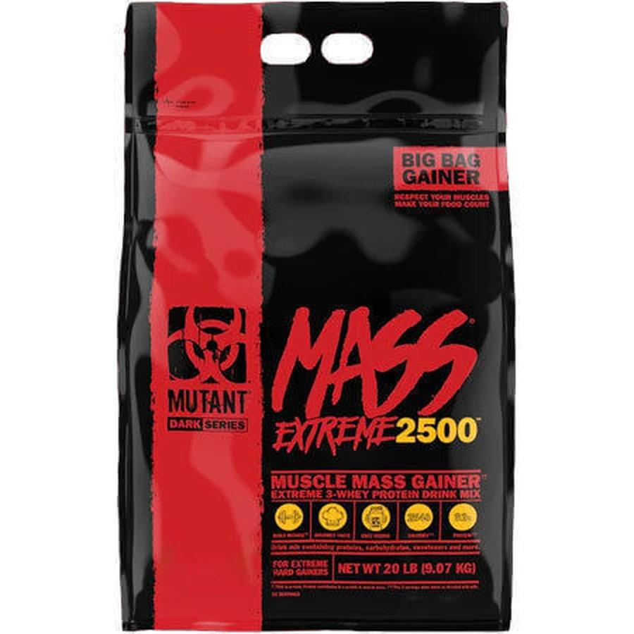 Сироватковий протеїн Mutant Mass Extreme 2500 зі смаком ванільного морозива 9,07 кг: ціни та характеристики