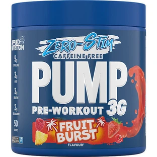 Applied Nutrition Pump Zero-Stim Предтреніровочная добавка до їжі 375гр Фруктовий вибух