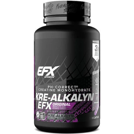 EFX Sports Kre-Alkalyn 120 капсул: ціни та характеристики
