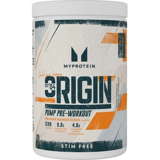 Myprotein Origin Pre Workout Supplement 600gr Orange Mango Orange