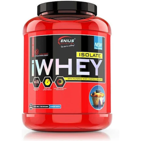 Genius Nutrition iWhey Isolate Ізолят сироваткового протеїну зі смаком Шоколадні мрії 2 кг: ціни та характеристики