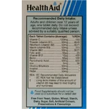Витаминный комплекс Health Aid B50 для укрепления энергии, иммунитета и нервной системы 30 x 1 таблетка