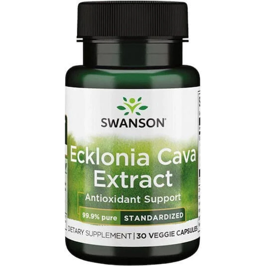 Екстракт еклонії кави Swanson 30 рослинних капсул: ціни та характеристики