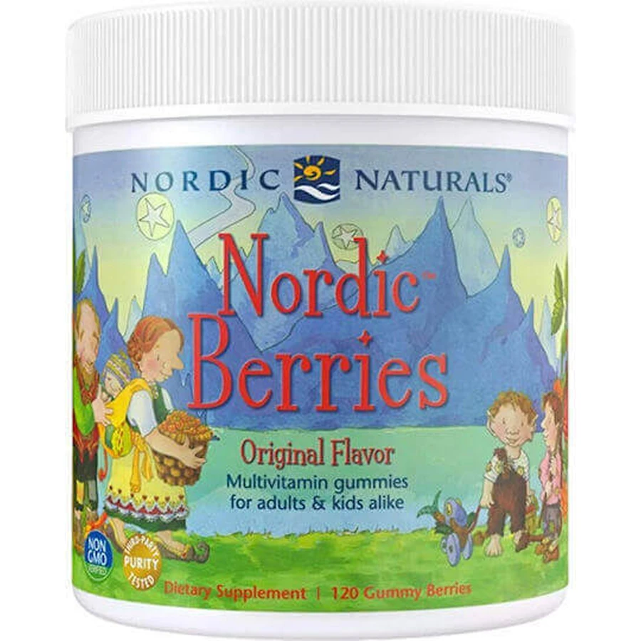 Nordic Naturals Nordic Berries Мультивітамінний мультивітамінний мультивітамінний мультивітамінний сайт електронної комерції 120 желейних цукерок: ціни та характеристики