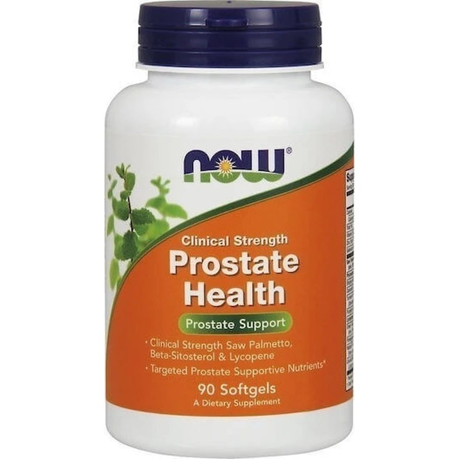 Now Foods Prostate Health Clinical Strength Клінічна сила Клінічна сила Харчова добавка Спеціальна 90 м'яких гелів: ціни та характеристики