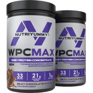 Nutriyummy Wpcmax Ароматизированный сывороточный протеин молочный шоколад 1 кг