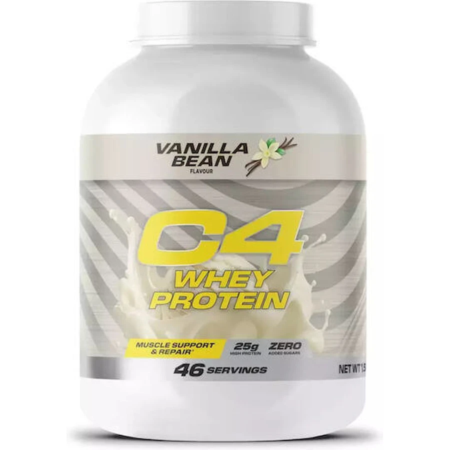 Cellucor C4 Whey Protein Сывороточный протеин без глютена со вкусом ванильных бобов 1,587 кг: цены и характеристики