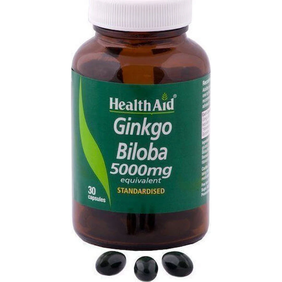 Health Aid Гинкго Билоба 5000 мг 30 капс: цены и характеристики