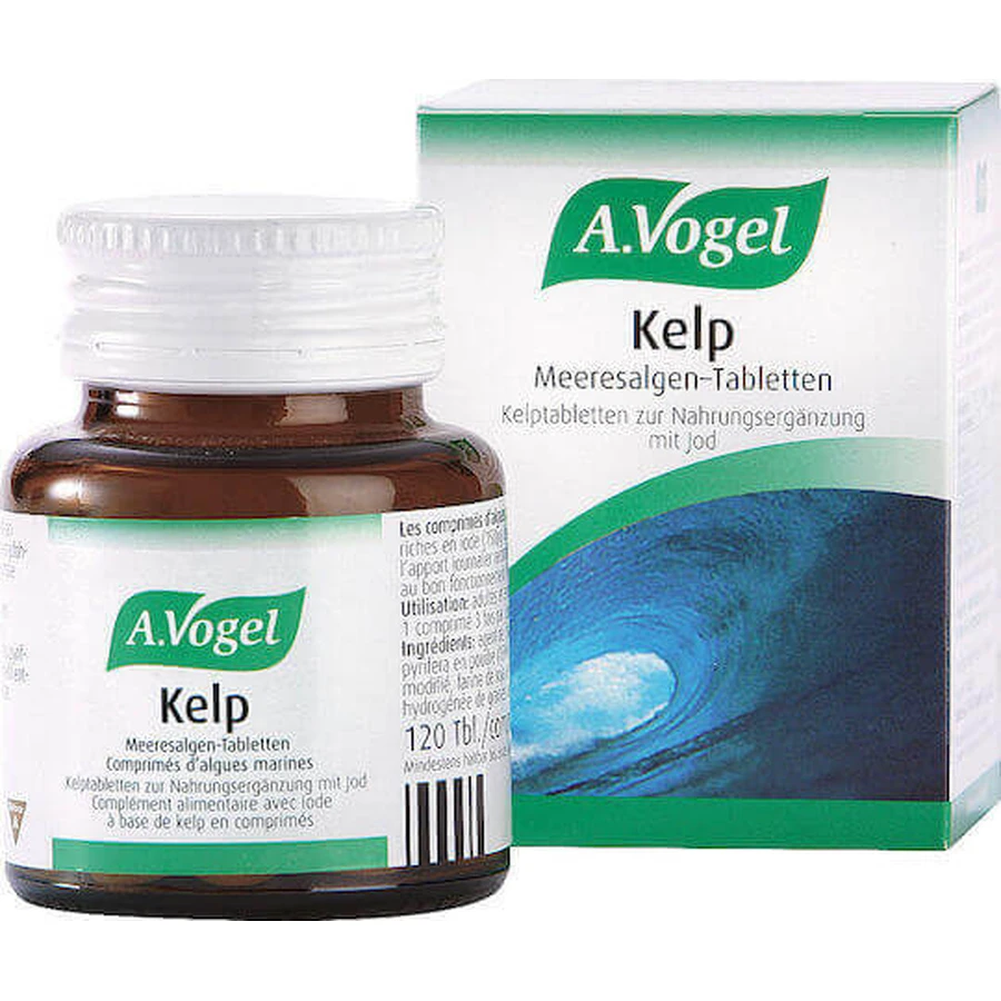 A.Vogel Kelp-Job Йод 120 таблеток: ціни та характеристики