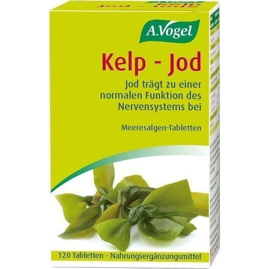A.Vogel Kelp-Job Йод 120 таблеток: ціни та характеристики