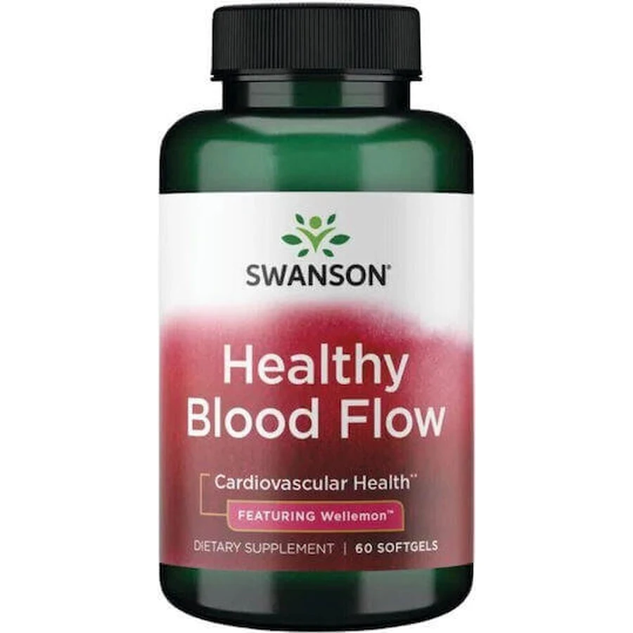 Swanson Healthy Blood Flow Supplement при тривожності 60 м'яких гелів: ціни та характеристики