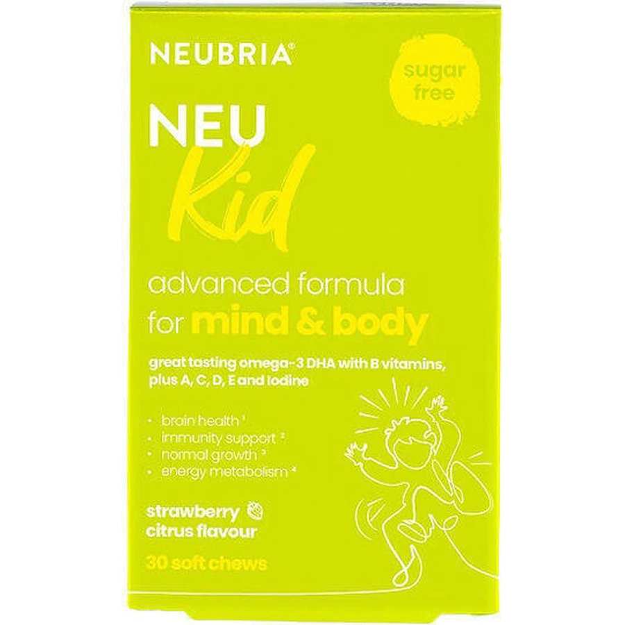 Neubria Neu Kid Підходить для дітей 30 желейних цукерок Цитрусове желе з полуницею: ціни та характеристики