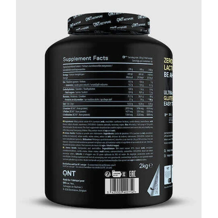QNT Metapure Zero Carb Whey Isolate Изолят сывороточного протеина со вкусом ванили 2 кг: цены и характеристики