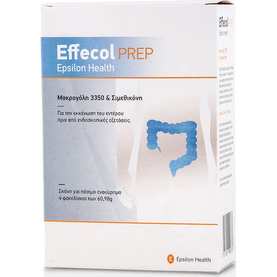 Epsilon Health Effecol Prep 3350 80mg Пищевая добавка Special 4 пакетика: цены и характеристики