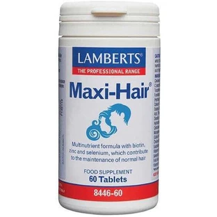 Спеціальна дієтична добавка Lamberts Maxi Hair 60 таб.