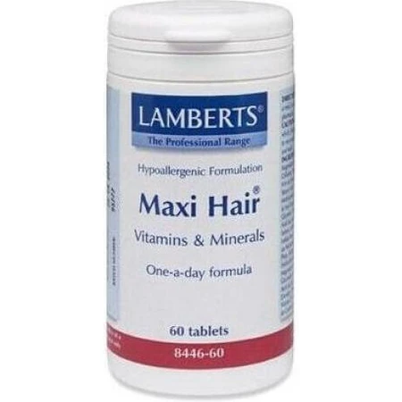 Спеціальна дієтична добавка Lamberts Maxi Hair 60 таб.: ціни та характеристики