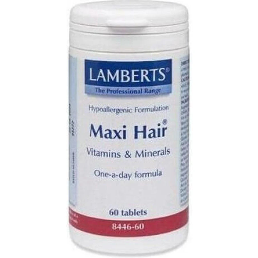 Спеціальна дієтична добавка Lamberts Maxi Hair 60 таб.: ціни та характеристики