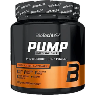 Biotech USA Pump Caffeine Free Pre Workout Supplement 330gr Лимонный чай со льдом