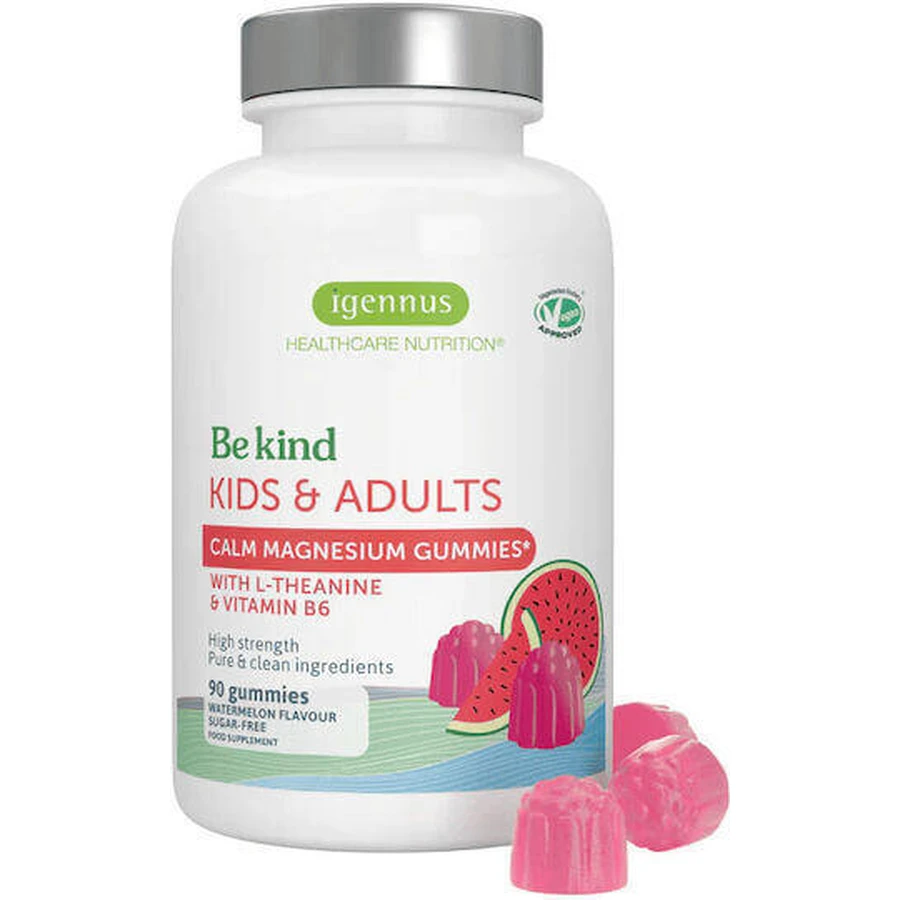 iGennus Be Kind для детей и взрослых 90 жевательных резинок со вкусом арбуза: цены и характеристики