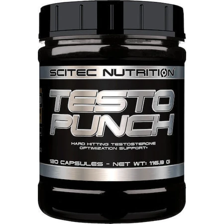 Scitec Nutrition Testo Punch Підвищення лібідо та тестостерону 120 капсул: ціни та характеристики