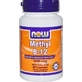 Now Foods Метил В-12 Вітамін для здоров'я нервової системи 5000мкг 60 сублінгвальних таблеток