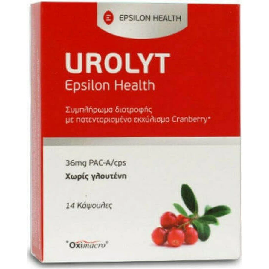 Epsilon Health Уроліт 14 капс.: ціни та характеристики