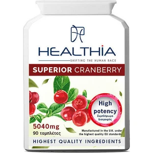 Healthia Superior Журавлина 5040 мг 90 файлів