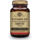 Solgar Vitamin D3 Вітамін для зміцнення імунної системи та здоров'я я яєць 4000iu 120 рослинних капсул