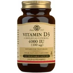 Solgar Vitamin D3 Вітамін для зміцнення імунної системи та здоров'я я яєць 4000iu 120 рослинних капсул: ціни та характеристики