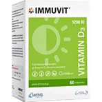 Leriva Pharma Immuvit Immuvit Vitamin D3 Вітамін для зміцнення імунної системи та здоров'я яєць 1200iu 60 капс.: ціни та характеристики