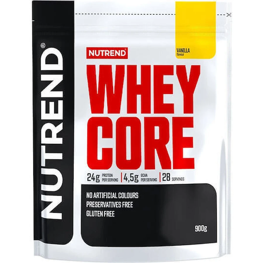 Nutrend Whey Core Сывороточный протеин Сывороточный протеин без глютена со вкусом ванили 900 гр.: цены и характеристики