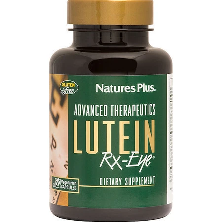 Nature's Plus Lutein Rx Eye Joint & Eye Health Supplement 60 растительных капсул: цены и характеристики